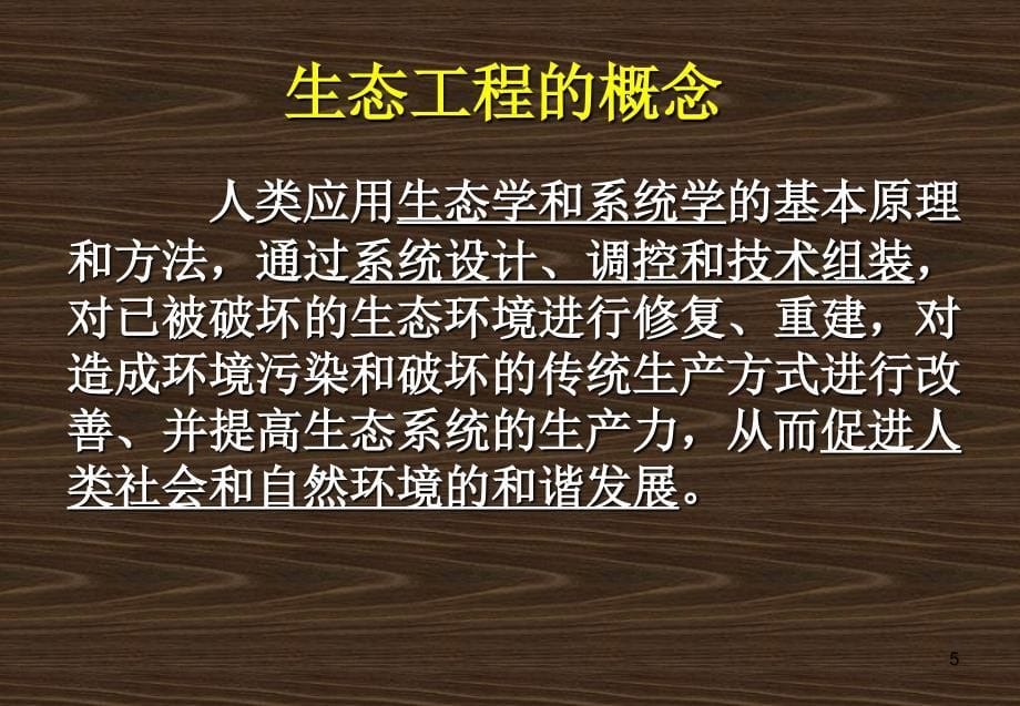 人教版教学课件08年江苏生物生态工程的基本原理_第5页