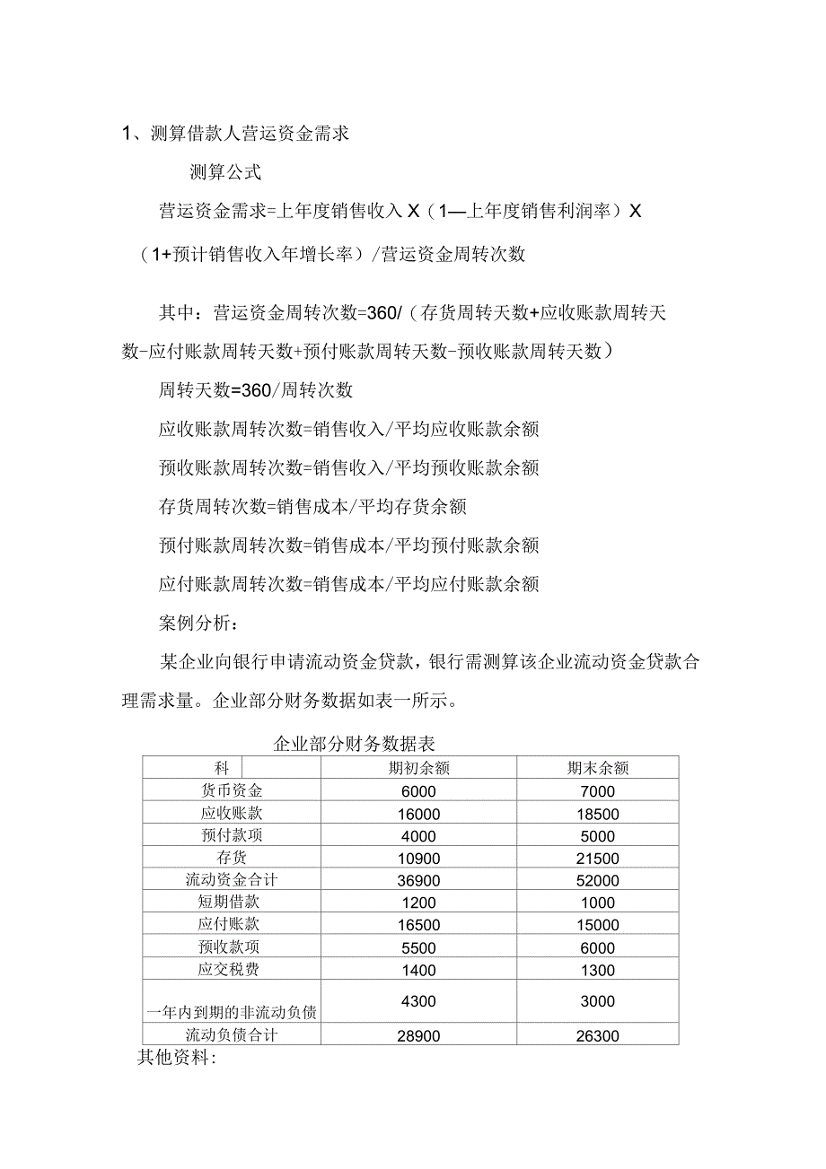 分析企业资金运营状况案例_第1页