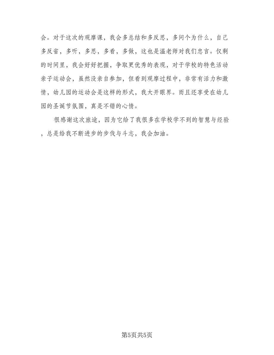 大学生毕业实习计划例文（2篇）.doc_第5页