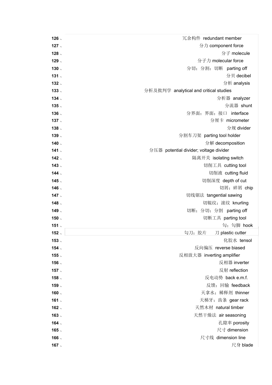 机械英语单词大全_第4页