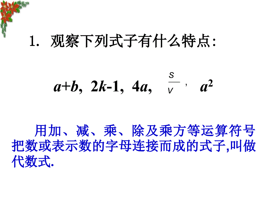 沪科版代数式课件_第2页