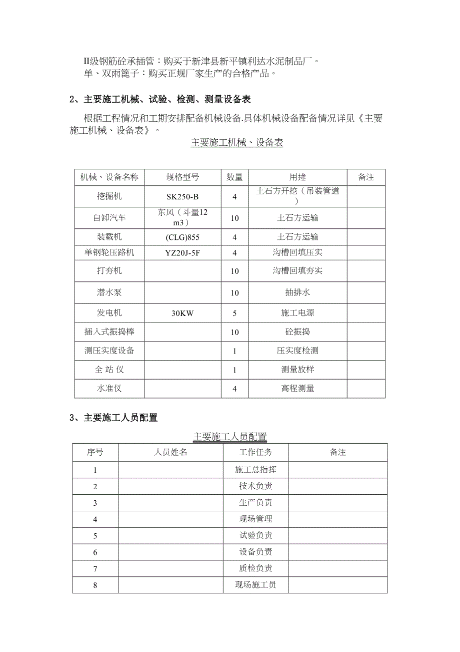 【施工管理】雨水管道工程施工方案(DOC 20页)_第4页