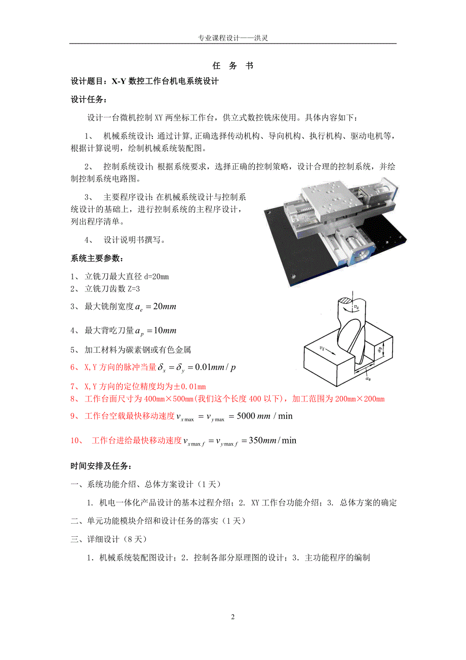 专业课程设计-xy数控工作台[1].doc_第3页