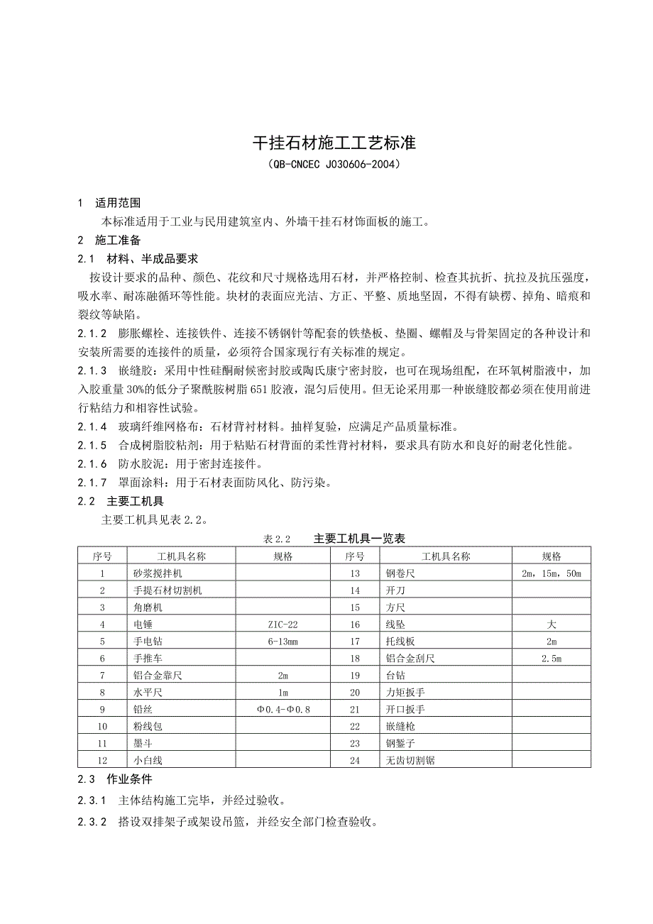 幕墙干挂石材施工工艺流程_第1页