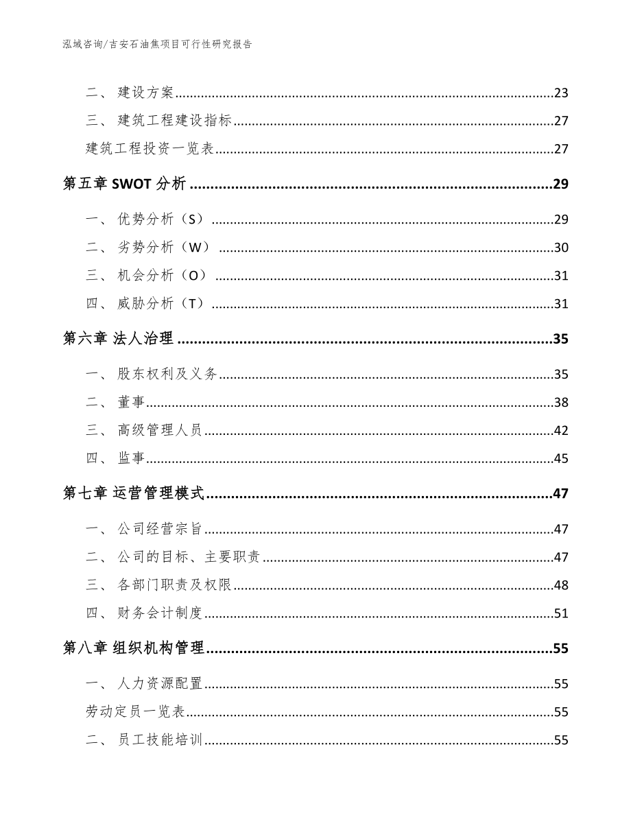 吉安石油焦项目可行性研究报告_第2页