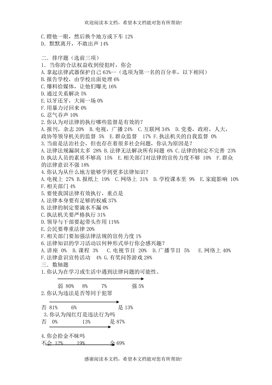 大学生法律意识调查问卷_第2页