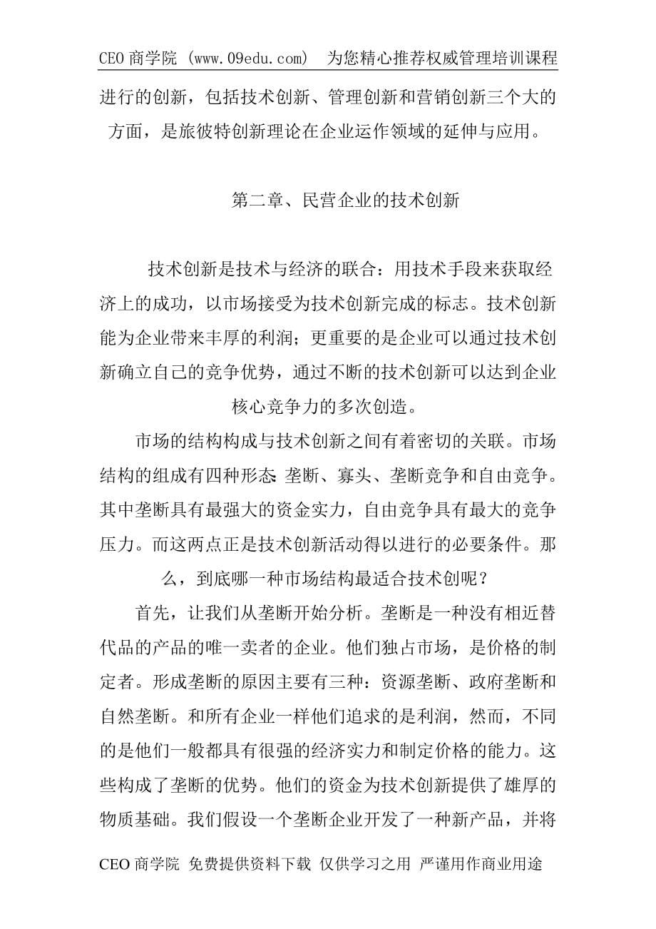 4263614460民营企业核心竞争力的再创造_第5页