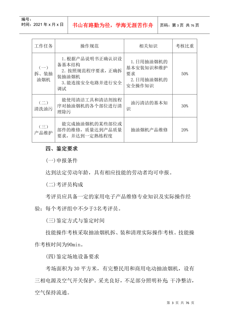 员工关系管理专项职业能力考核规范cxy_第3页