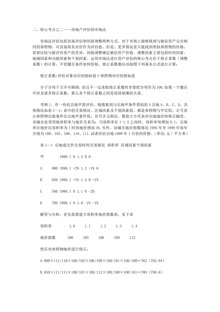 资产评估常考的公式及案例2_第1页