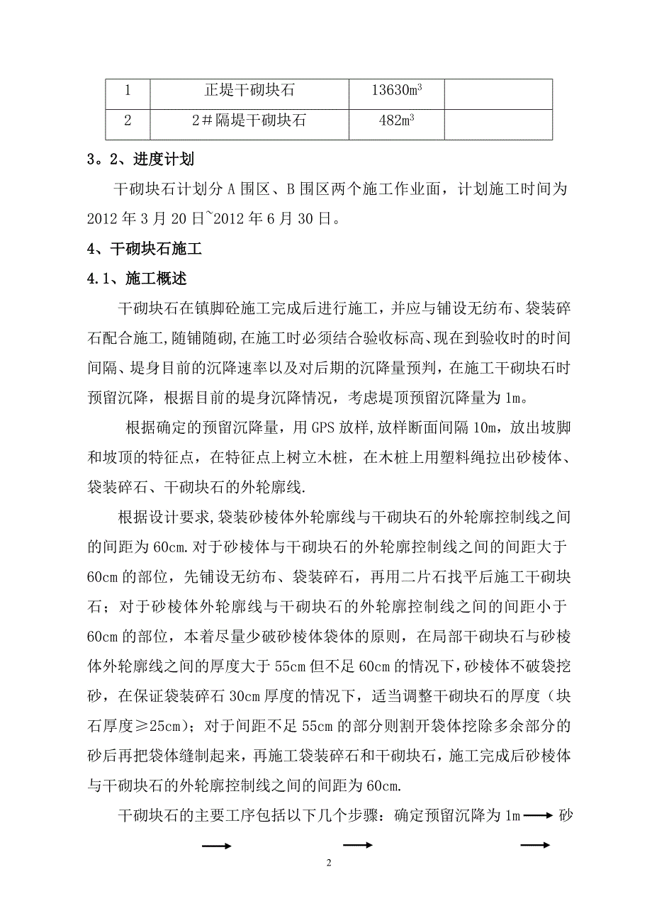 干砌块石施工方案_第3页