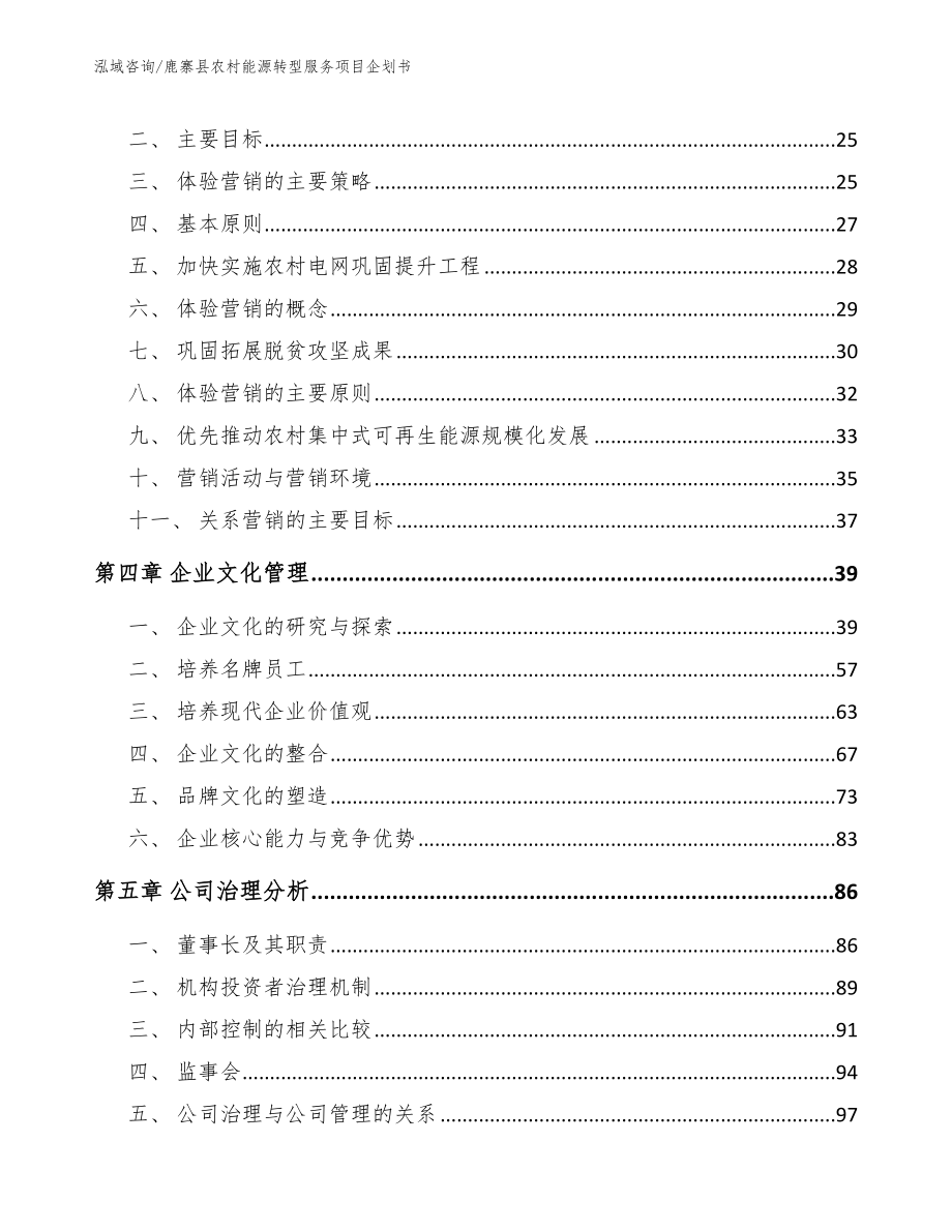 鹿寨县农村能源转型服务项目企划书模板_第3页