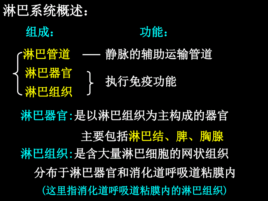 人体解剖学淋巴系统ppt课件_第3页