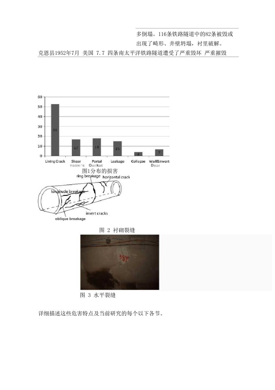 强地震下山岭隧道受损特征和影响的因素_第3页