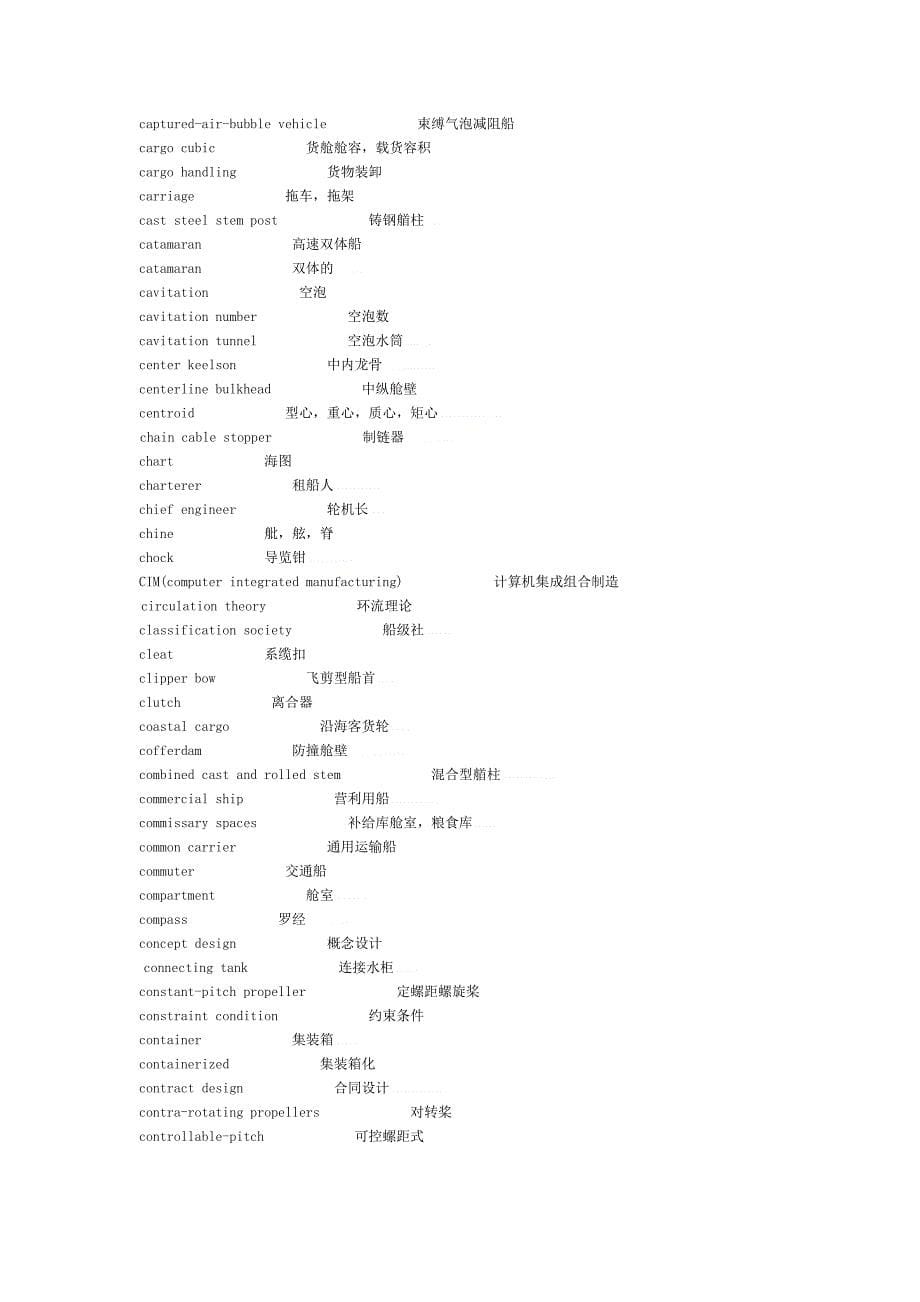 船舶专业英语词汇.doc_第5页