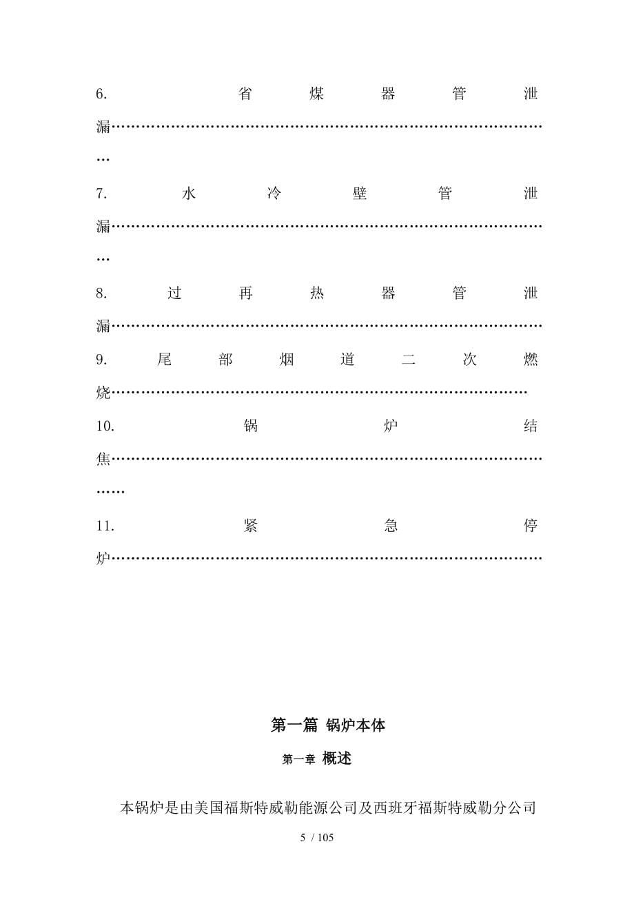 湄洲湾锅炉运行规程_第5页