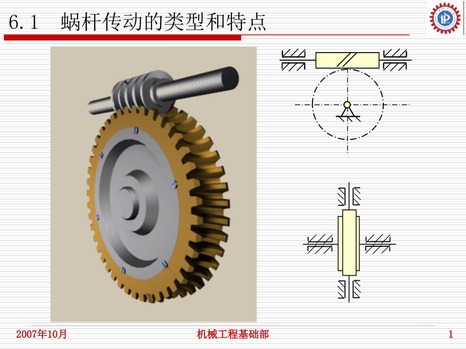 ch蜗杆传动设计PPT课件_第1页