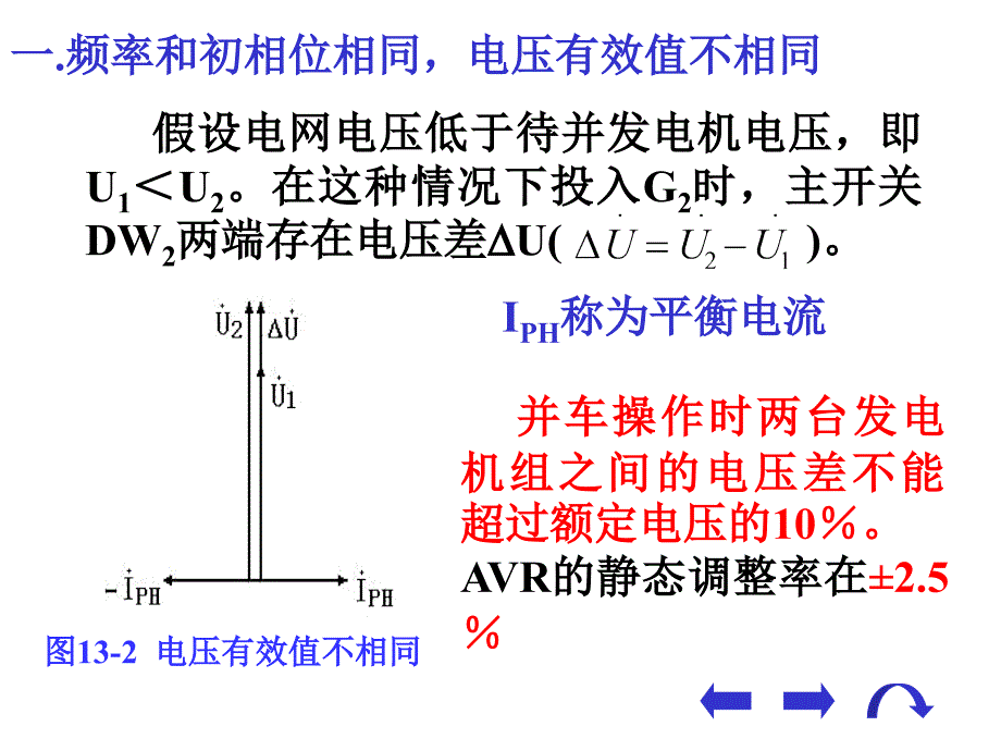 第三篇13同步发电机的并车运行_第4页