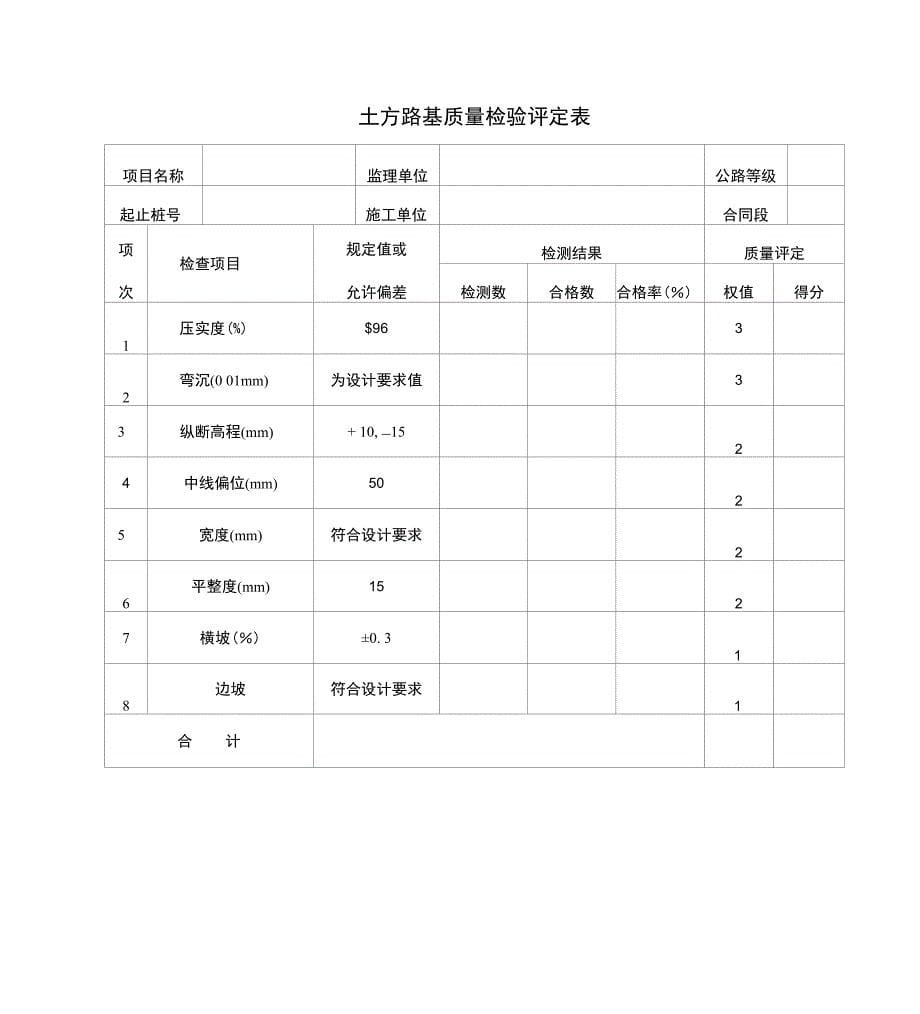 路基交验表格_第5页