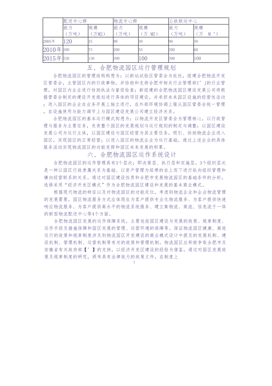 合肥现代物流园区-可行性研究报告-概述 (2)（天选打工人）.docx_第3页