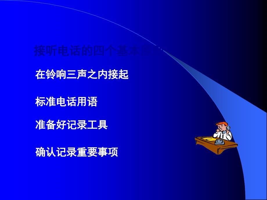 接听电话的礼仪与技巧_第5页