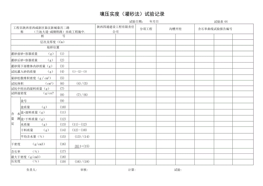 灌砂法试验记录_第1页