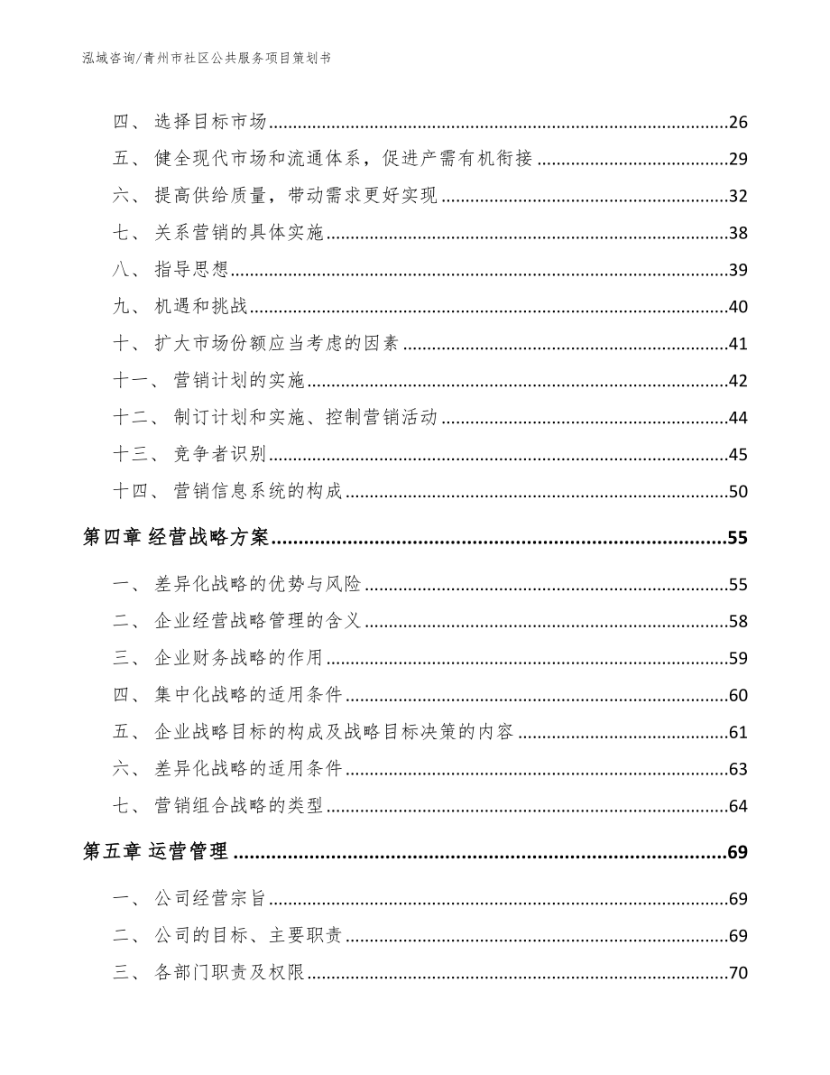 青州市社区公共服务项目策划书_第2页