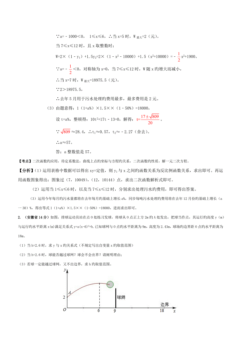 二次函数的应用实际问题_第4页