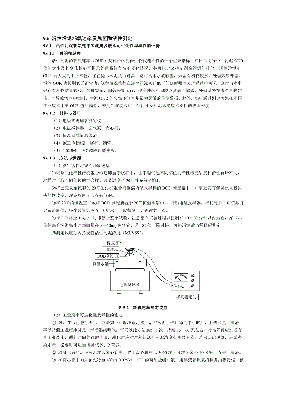 活性污泥耗氧速率及脱氢酶活性测定_第1页