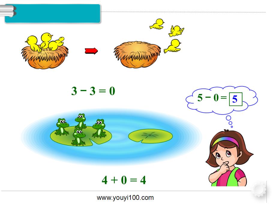 第10课时0的认识和加减法_第4页