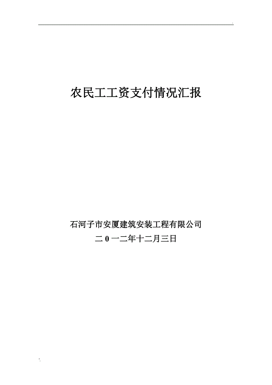 农民工工资支付情况汇报_第4页