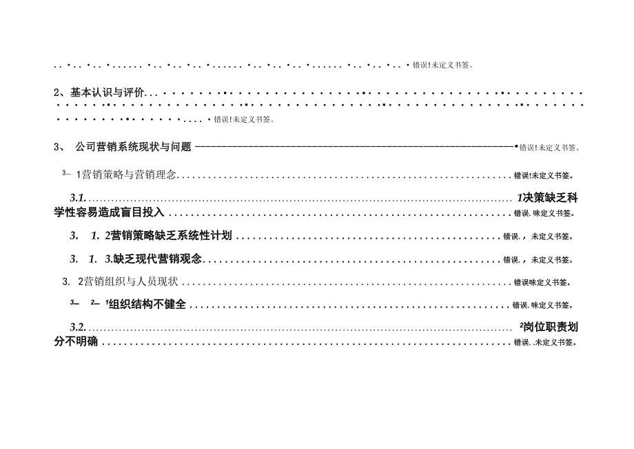 钱江啤酒营销管理体系诊断分析报告_第5页