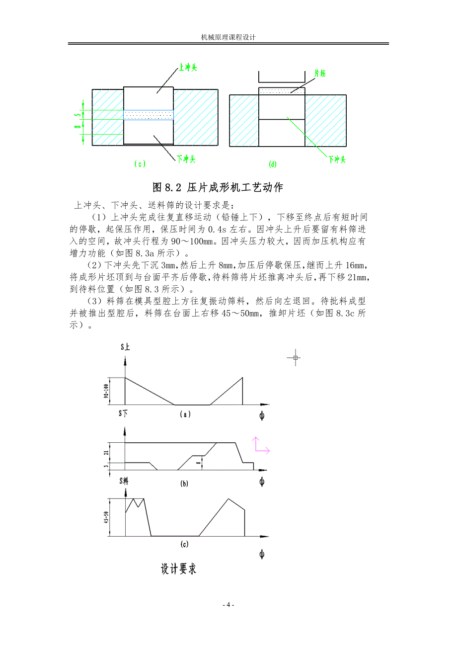 压片成形机的设计课程设计.doc_第4页