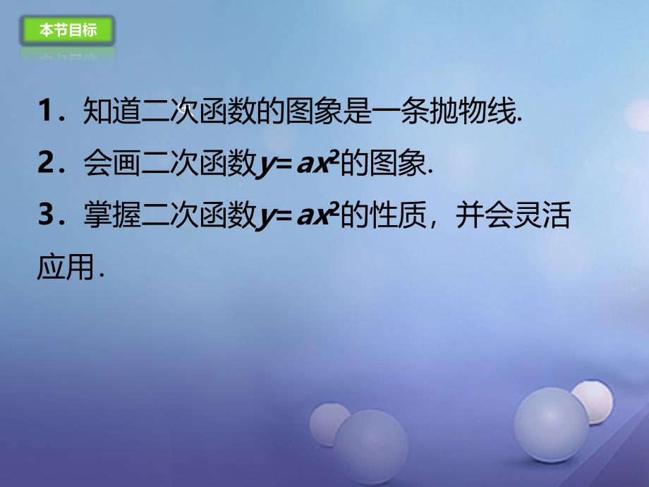 九年级数学上册22.1.2二次函数y=ax2的图象和性质课件新版新人教版_第3页