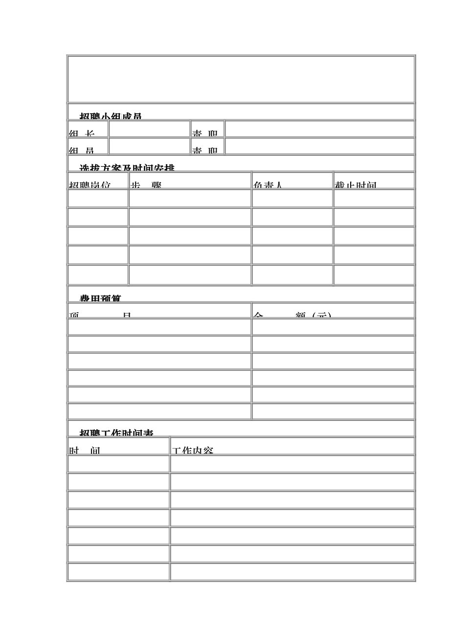 招聘、面试、入职管理全套文件模板及流程-HR猫猫_第4页