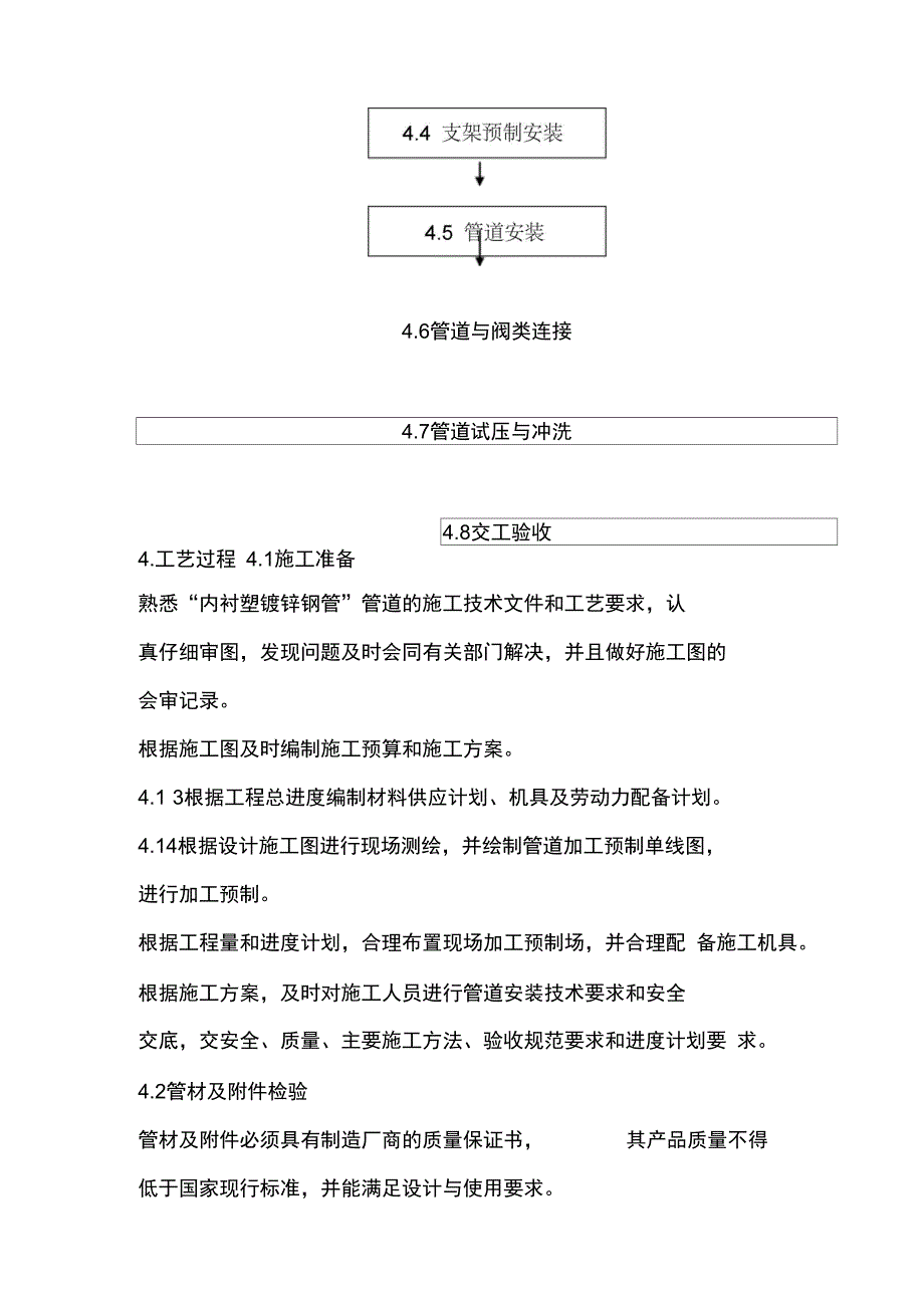 内衬塑钢管安装工艺p_第2页