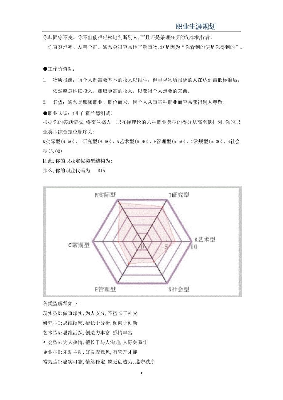 最新（大学生职业规划书）大学生职业生涯规划(给水排水工程)858_第5页