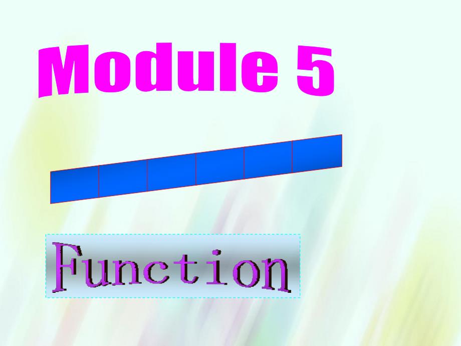 【外研版】选修六：Module5 Function课件_第1页