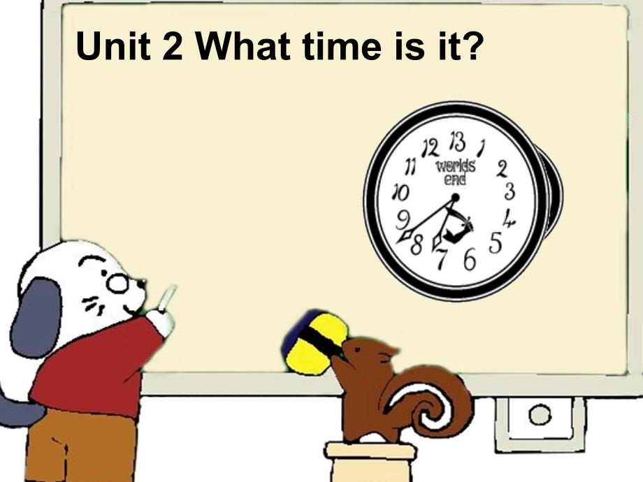 四年级小册unit2whattimeisit_第3页