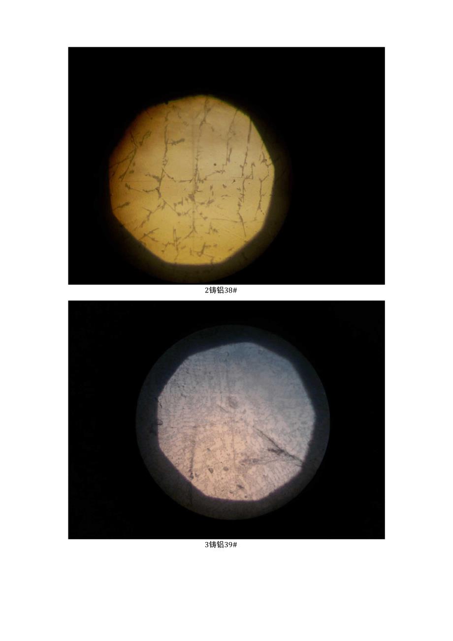 金相显微镜的使用及金相样标的观察实验报告_第3页