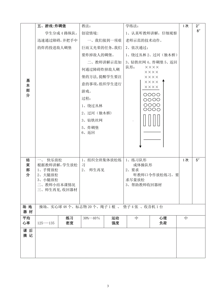 初中体育实心球教案_第3页