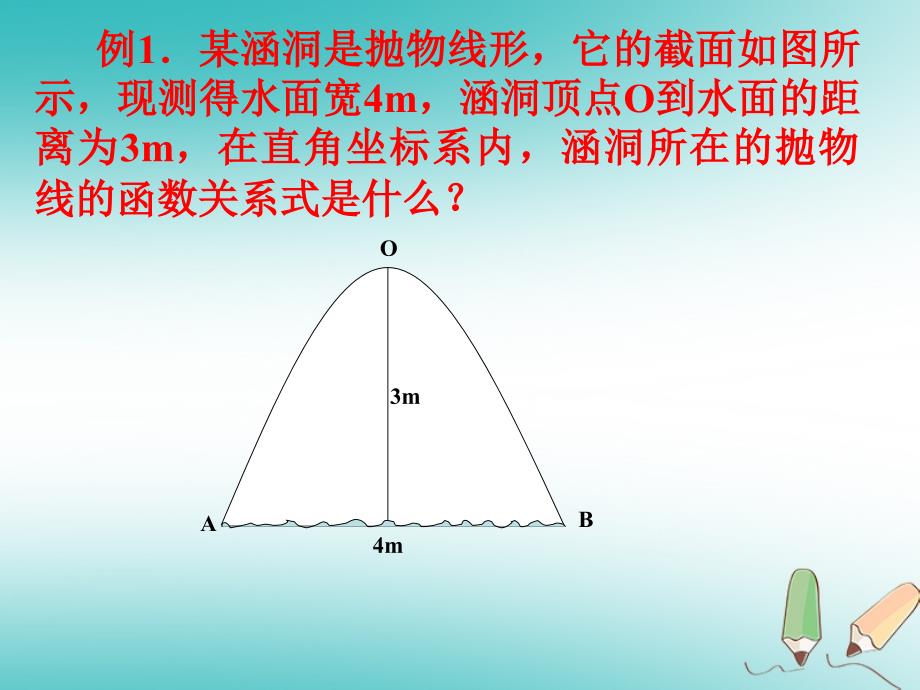 湖南省益阳市资阳区迎丰桥镇九年级数学上册第二十二章二次函数22.3实际问题与二次函数3课件新版新人教版_第2页