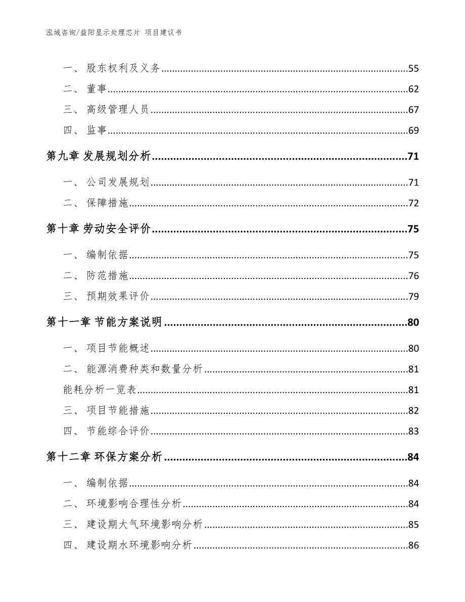 益阳显示处理芯片 项目建议书模板范本_第4页