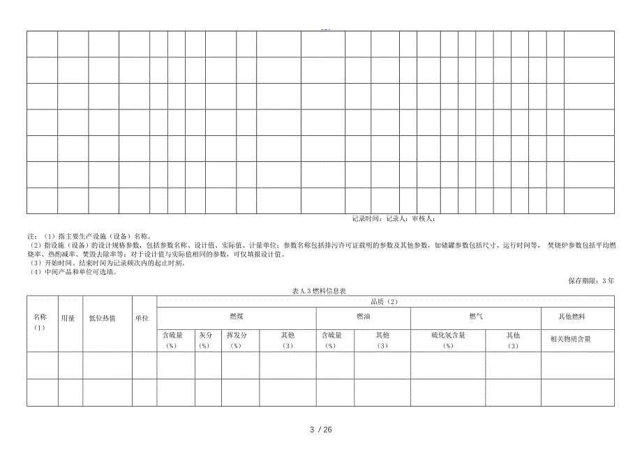 新版企业环境管理台账模板_第3页