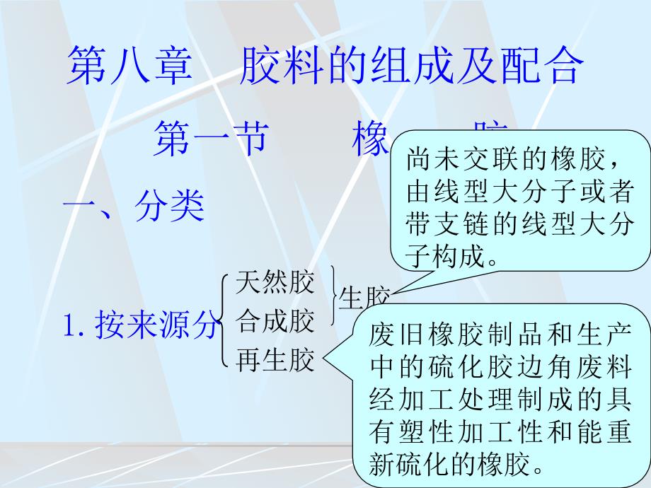 考研化学第八章橡胶加工_第3页