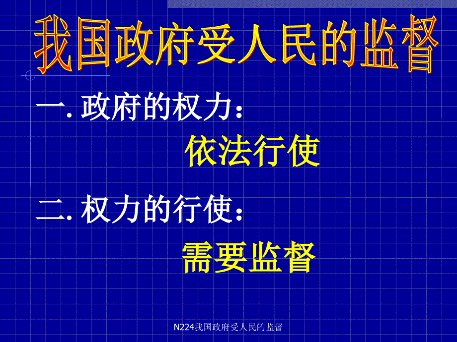 N224我国政府受人民的监督课件_第1页