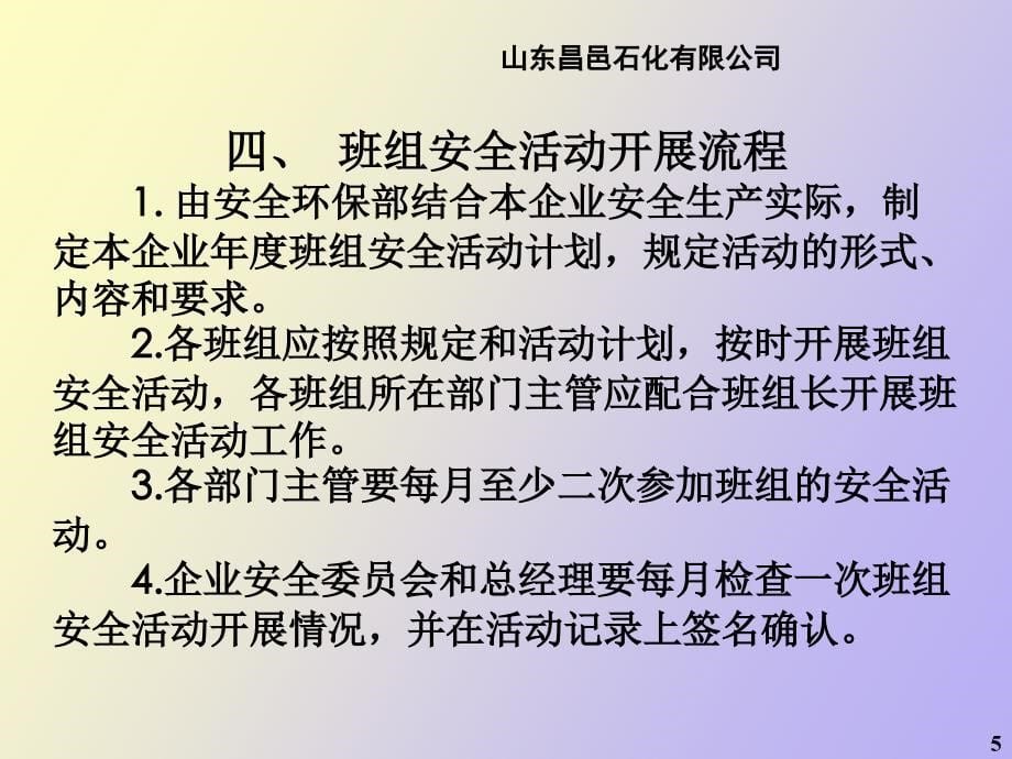 班组安全活动制度_第5页