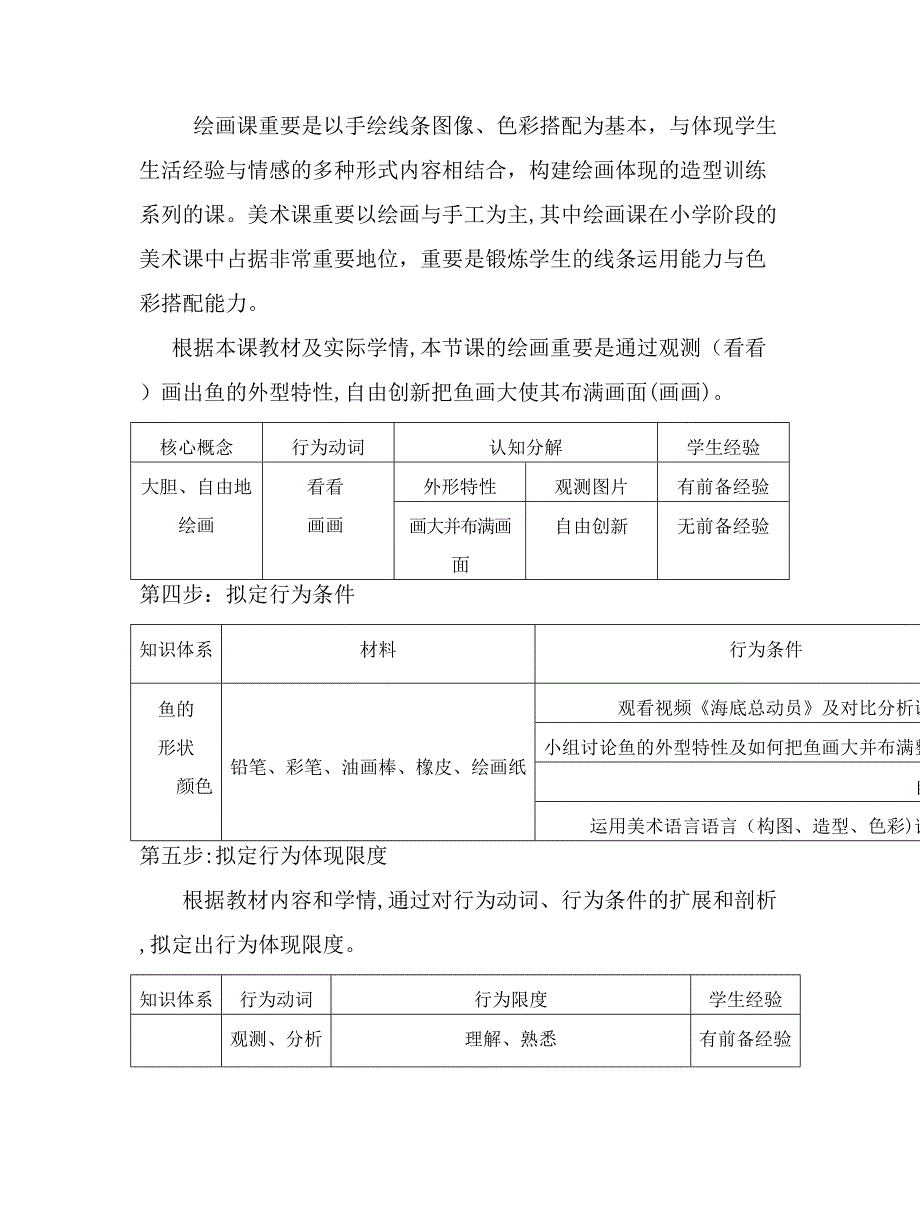 人美小学美术一上《第17课谁画的鱼最大》教案-(8)_第2页