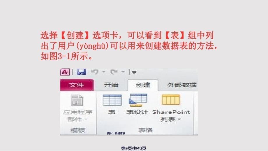 Access数据库表的创建与使用实用教案_第5页