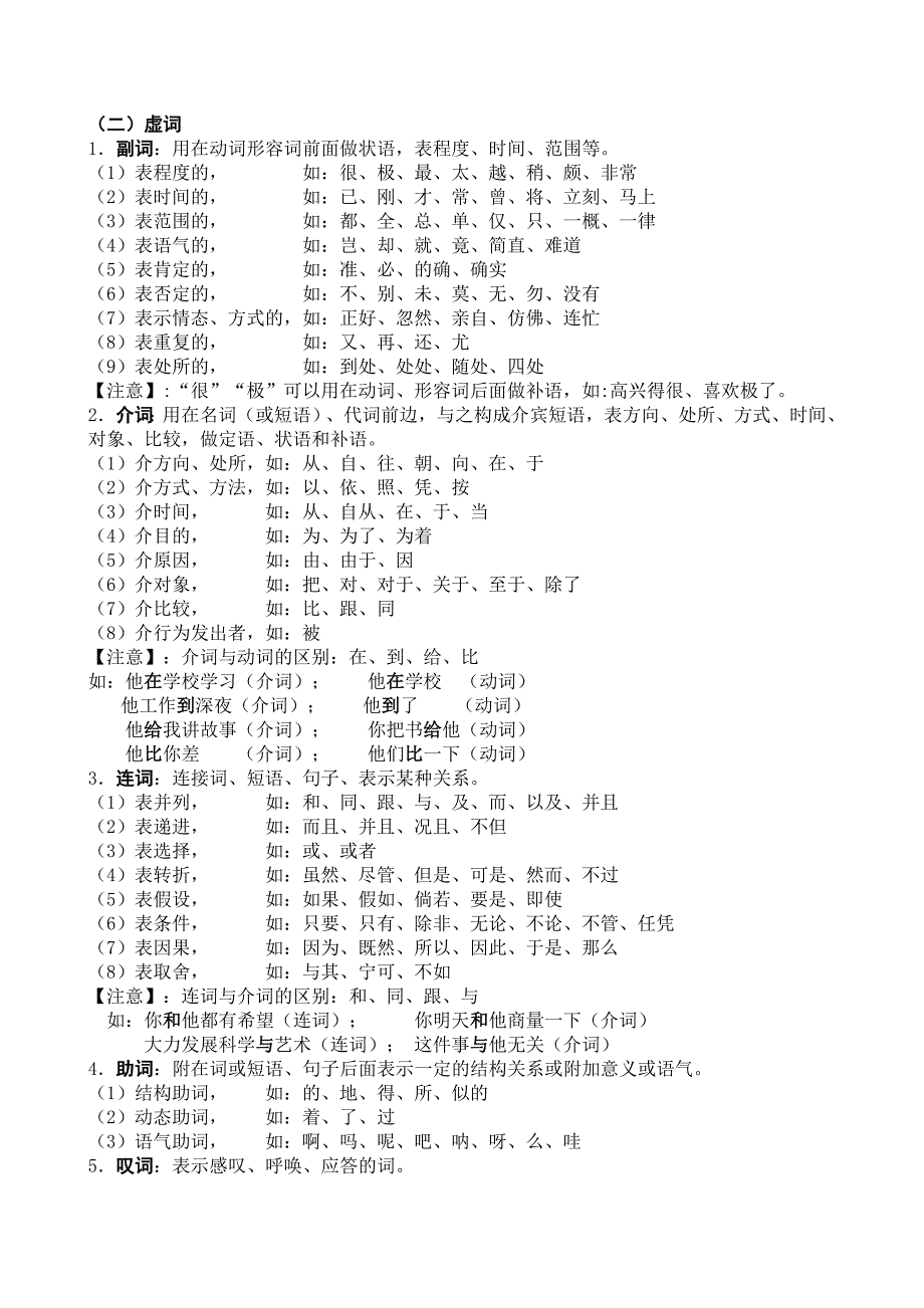 秋季高一(新课改)初高中语文语法知识衔接讲座-doc_第2页