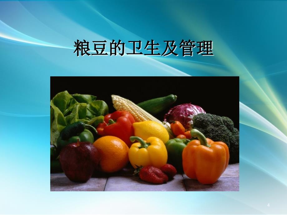 各类食品卫生及其管理_第4页